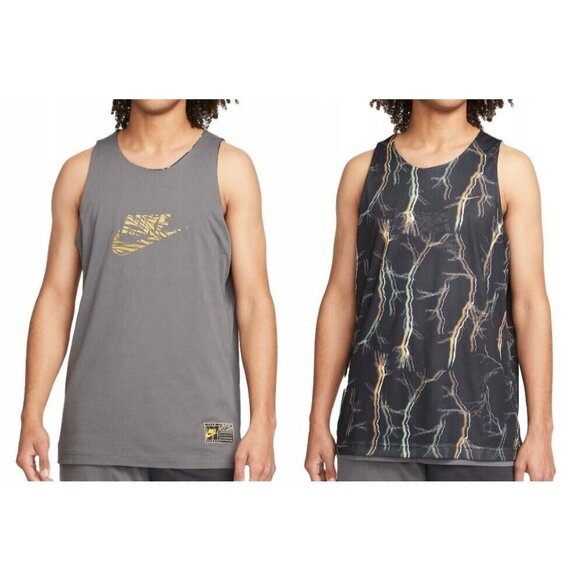 Nike Men's Premium Reversible Mesh Basketball Jersey Black Size S NEW WITH TAGS! - Picture 2 of 6